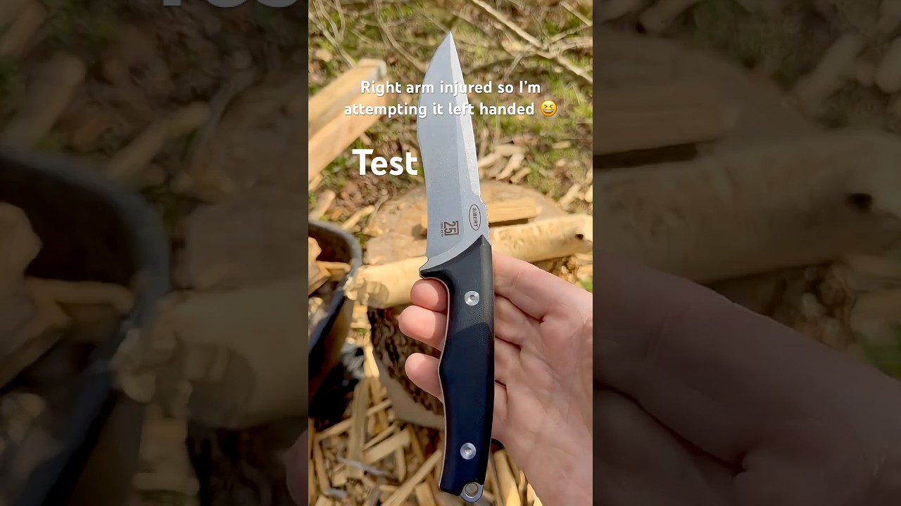 Тест ножей Budget Blade Monday #12 - Sibert 25 DC53 #knifestuffwedo #knifetest #budgetknives #fix...