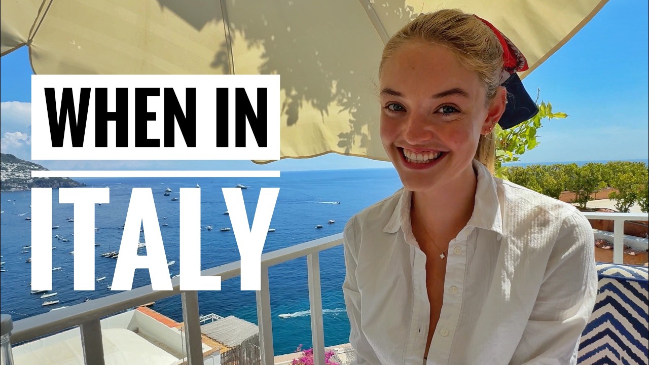 A day in Positano, Italy with Willow Hand