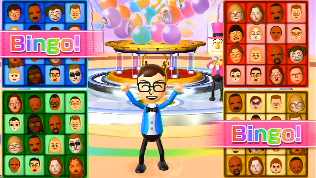 Wii Party - Party Mode - Bingo Advanced