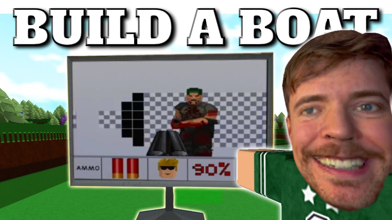 Я создал Doom в Roblox. Построй лодку ради сокровищ!
