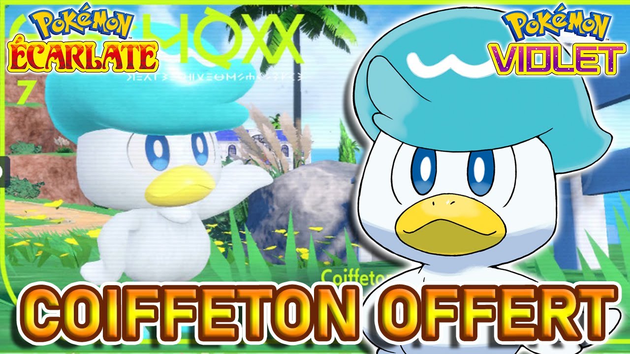 DISTRIBUTION COIFFETON DE DOT | Pok&eacute;mon Violet & &Eacute;carlate