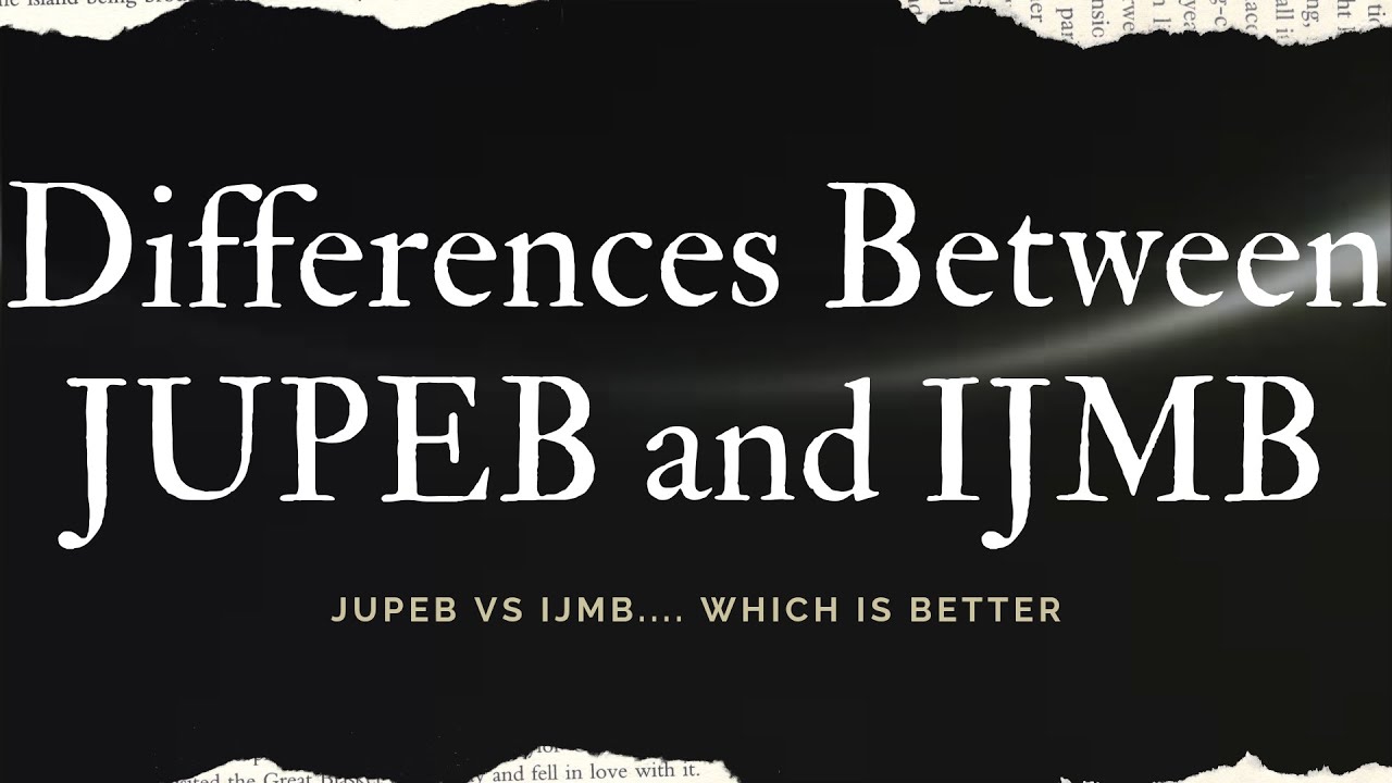 DIFFERENCES BETWEEN JUPEB & IJMB (GET ADMISSION WITHOUT JAMB)