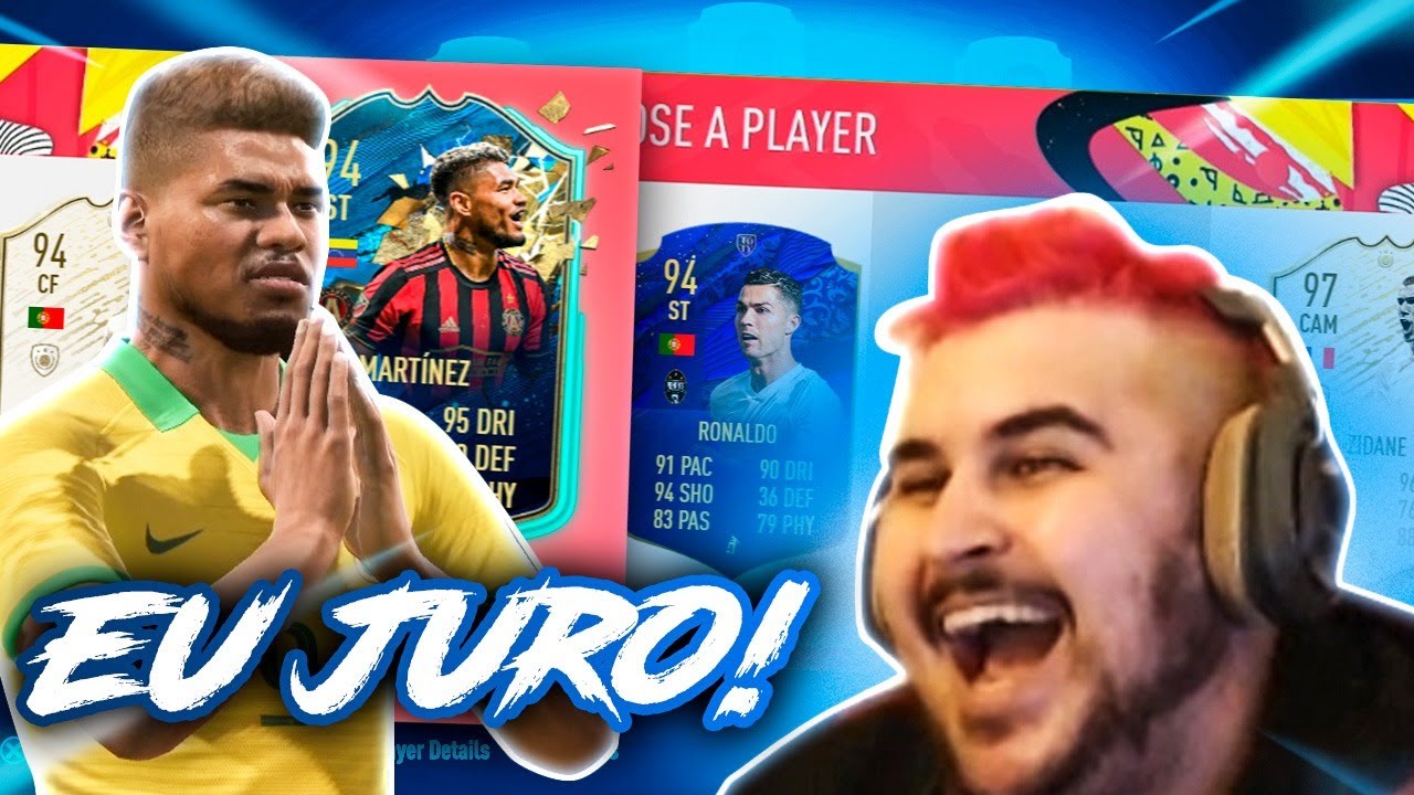 EU JURO QUE NÃO FOI DE PROPÓSITO!! FUT DRAFT NO FIFA 20 Ultimate Team