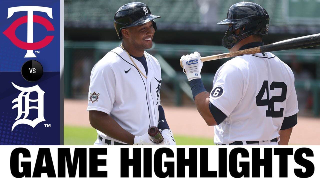 Boyd's strong start leads Tigers to 8-2 win | Twins-Tigers Game 1 Highlights 8/29/20