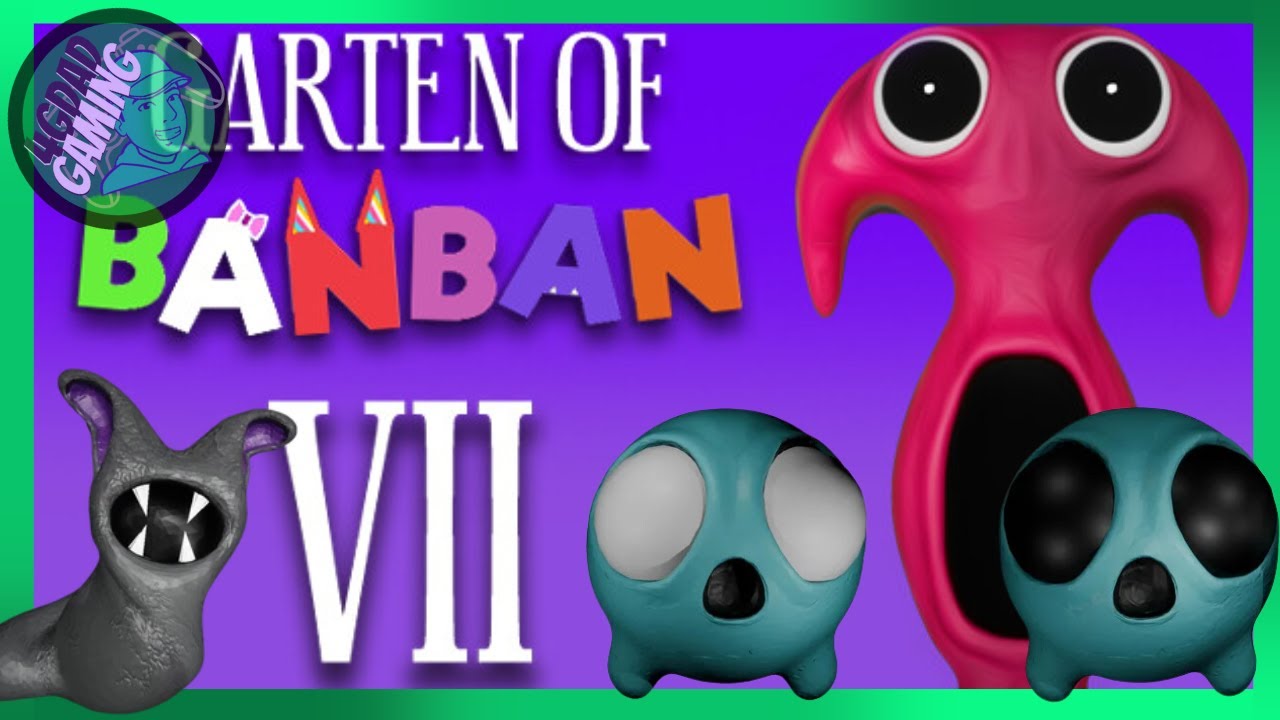 I'm the King of picking up KEYS! | Garten of BanBan 7 p1