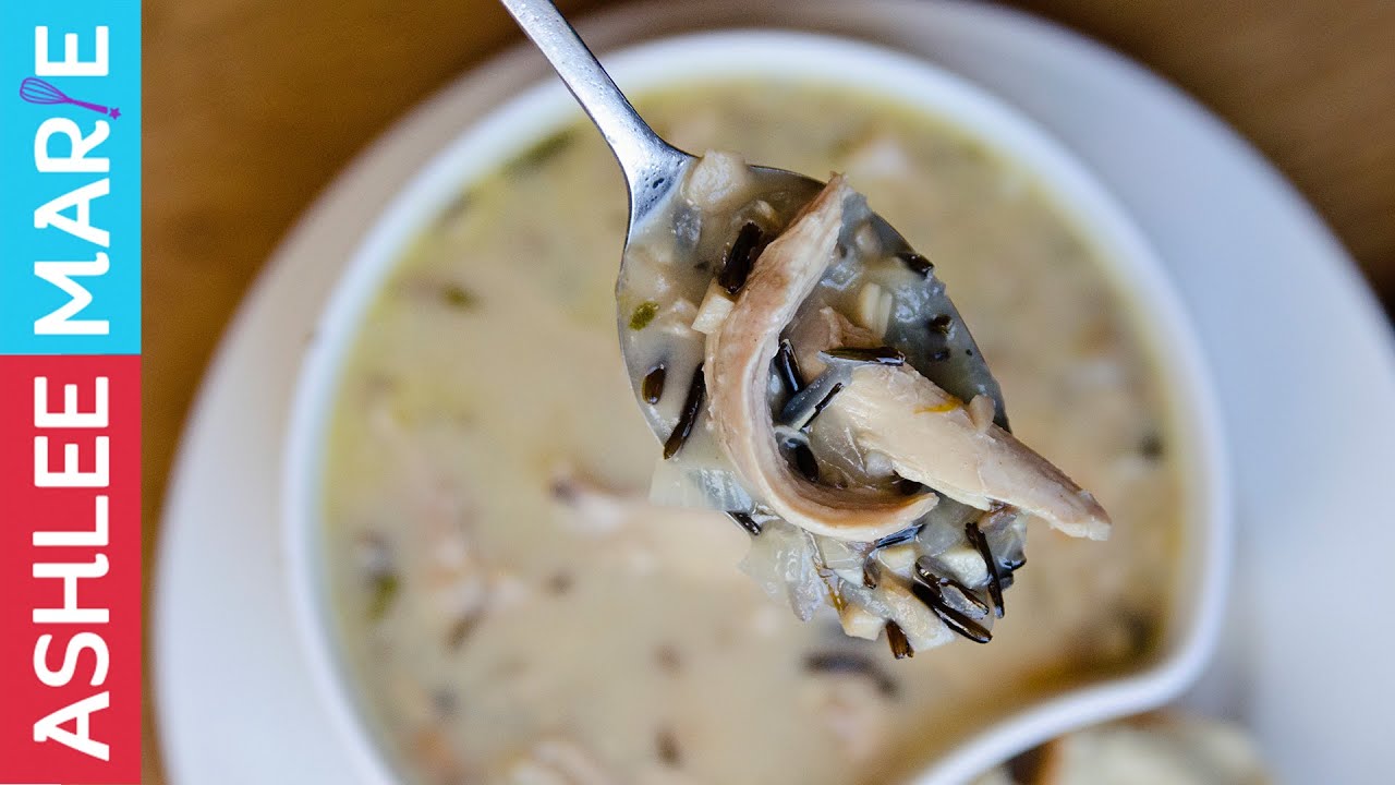 How to make a creamy Turkey and Wild rice soup