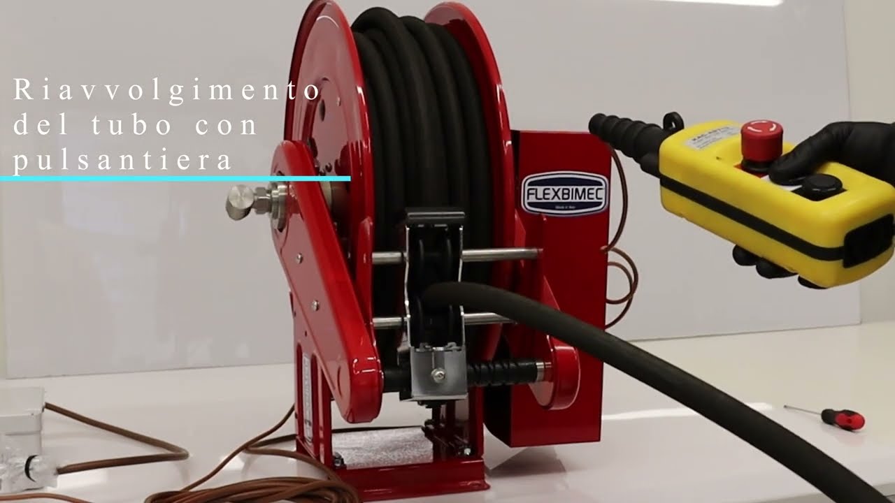 Sirio - avvolgitubo motorizzato Flexbimec