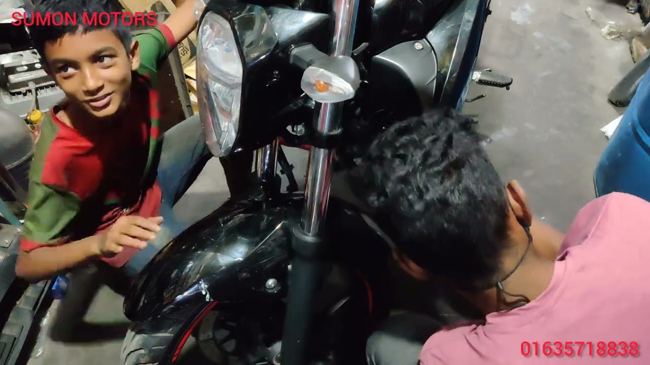 Suzuki gixxer naked version  fog light setting সুজুকি জিক্সার ১৫০ cc এর গাড়ির ফগ লাইট লাগানো