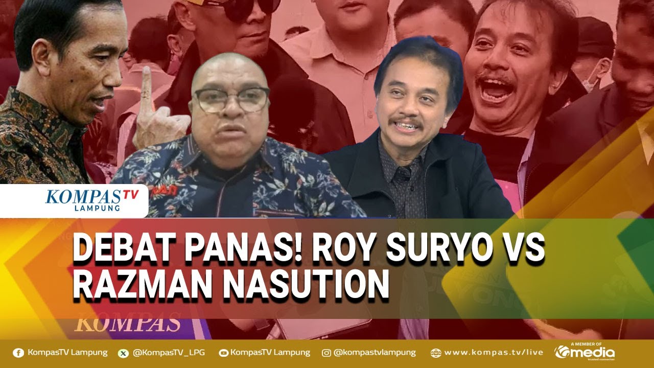 Debat Sengit Roy Suryo vs Razman Nasution Usai Jaksa Kembalikan Berkas Perkara Roy Suryo Cs
