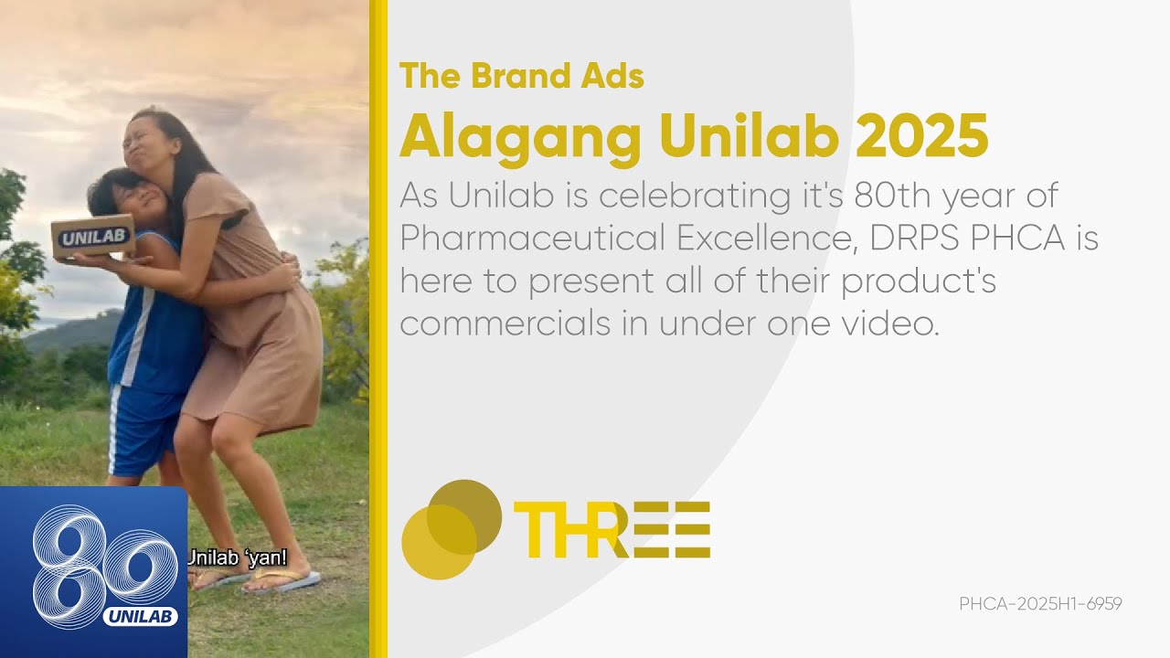 The Brand Ads: Alagang Unilab 2025 Update | DRPS Three TV Ad Compilations Channel