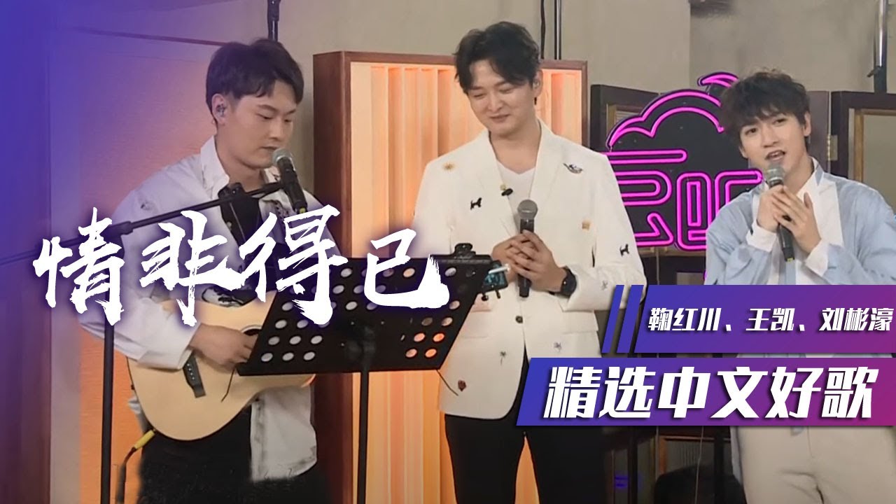 王凯、鞠红川、刘彬濠联袂演绎《情非得已》吉他弹唱温柔动听！ [精选中文好歌] | 中国音乐电视 Music TV