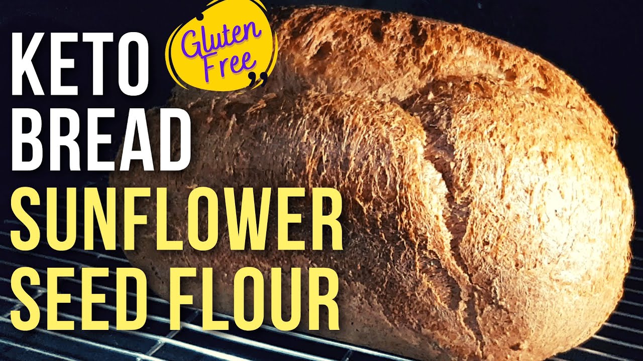 Keto Bread With Sunflower Seed Flour | Nut-free, Gluten-free