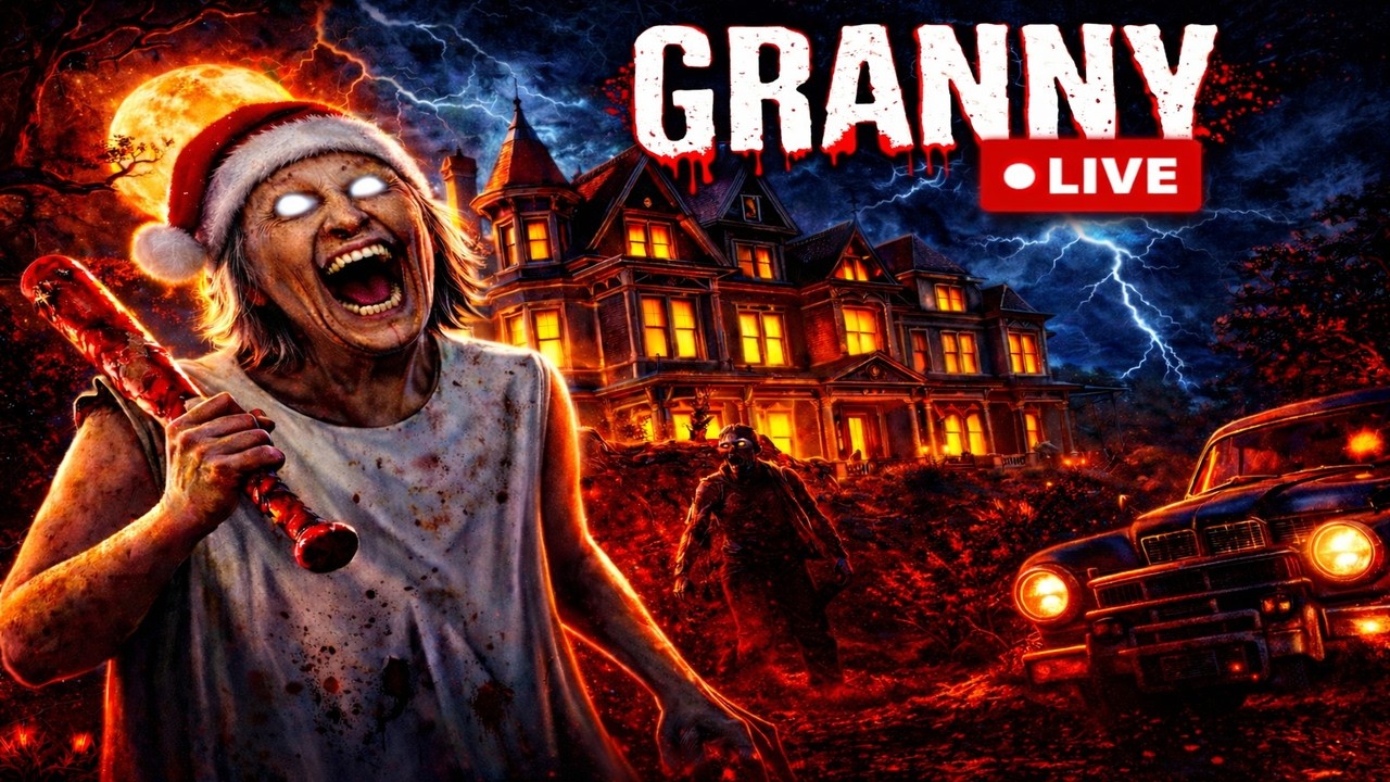 🔥Granny Live🔥Thriller🔥 |🔴Horror Gamepaly🔴| ⚡STROM GAMERS⚡ #Granny #GrannyLive #horrorgame