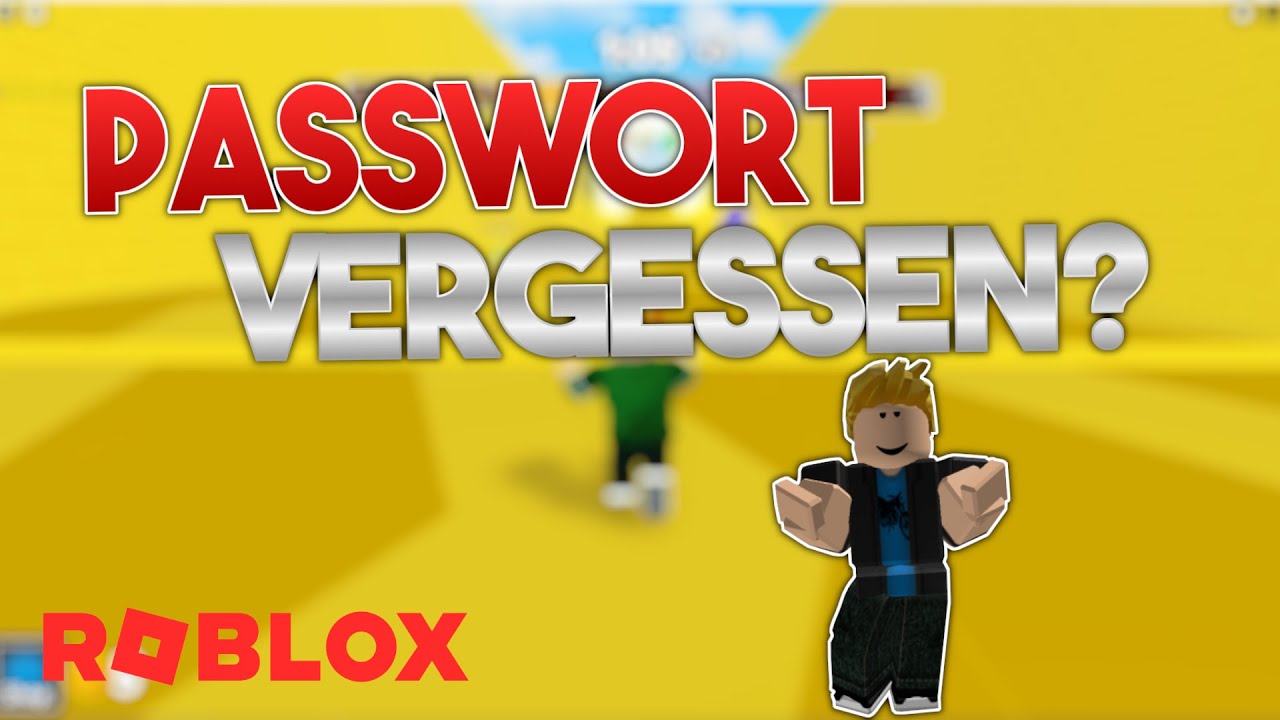 Roblox PASSWORT vergessen? Passwort ZUR&Uuml;CKSETZEN & &Auml;NDERN Tutorial | SABO