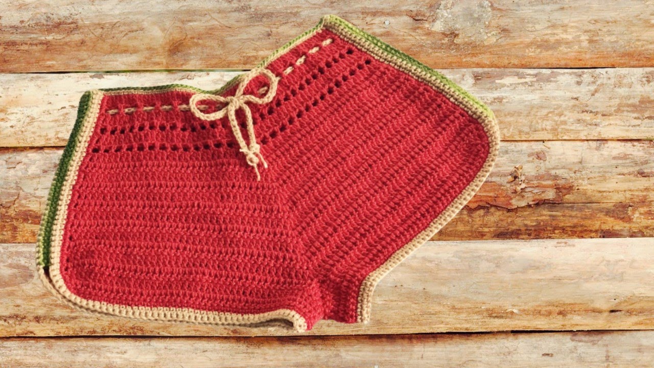 Shorts Crochê