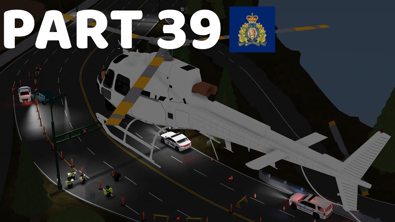 ROBLOX Vancouver RCMP Patrol Part 39 | Helicopter Shot Down!!