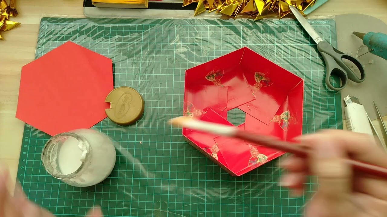 #折纸红包封盒子# 生活从最简单学起❤️我的日常
