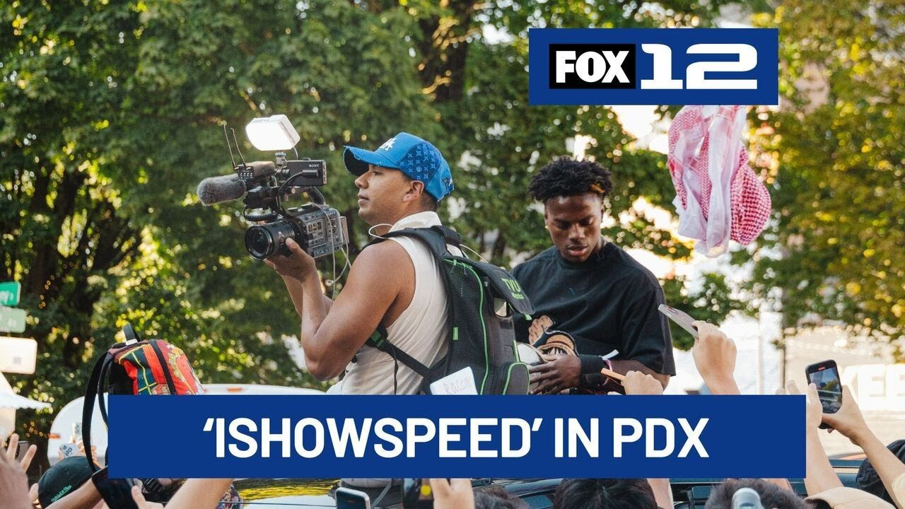 Popular streamer ‘IShowSpeed’ draws huge crowd in Portland