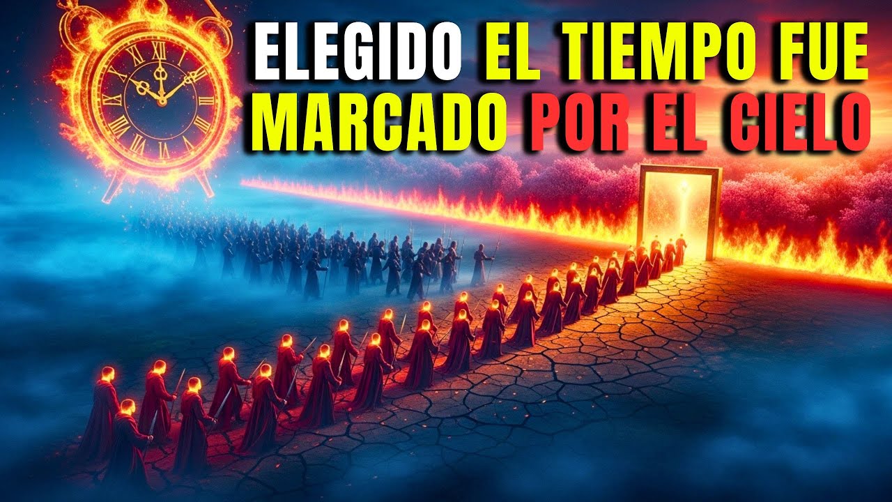 EL TIEMPO FUE MARCADO POR EL CIELO Y LOS ELEGIDOS CRUZARÁN LA LÍNEA ANTES DEL AMANECER!
