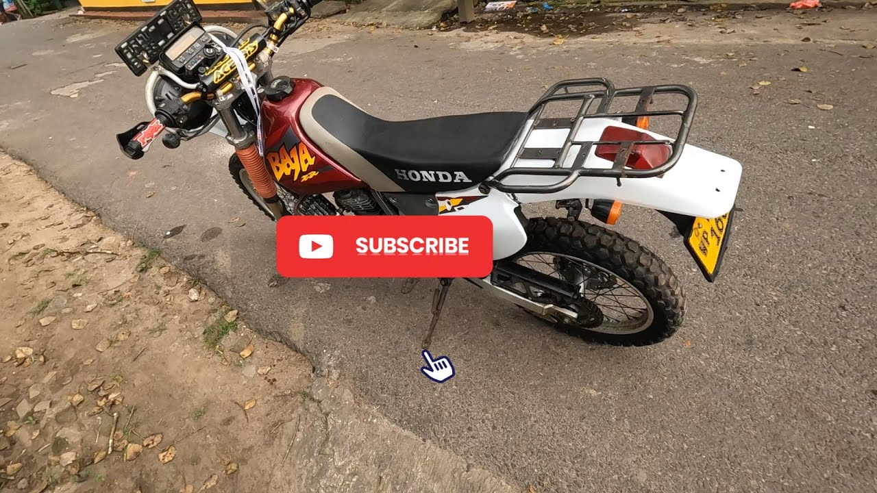 XR Baja 250: A Thrilling Maiden Ride! බාජා දිවිල්ල