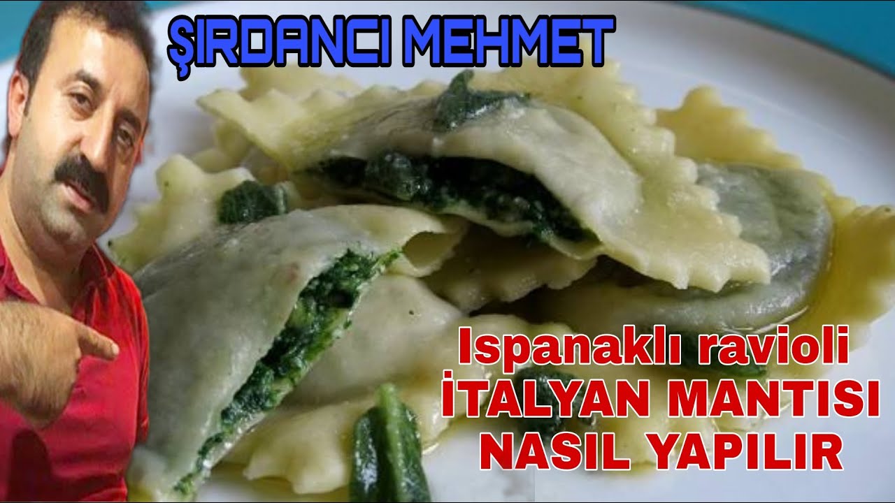 Ravioli Nasıl Yapılır - İtalyan Mantısı Tarifi