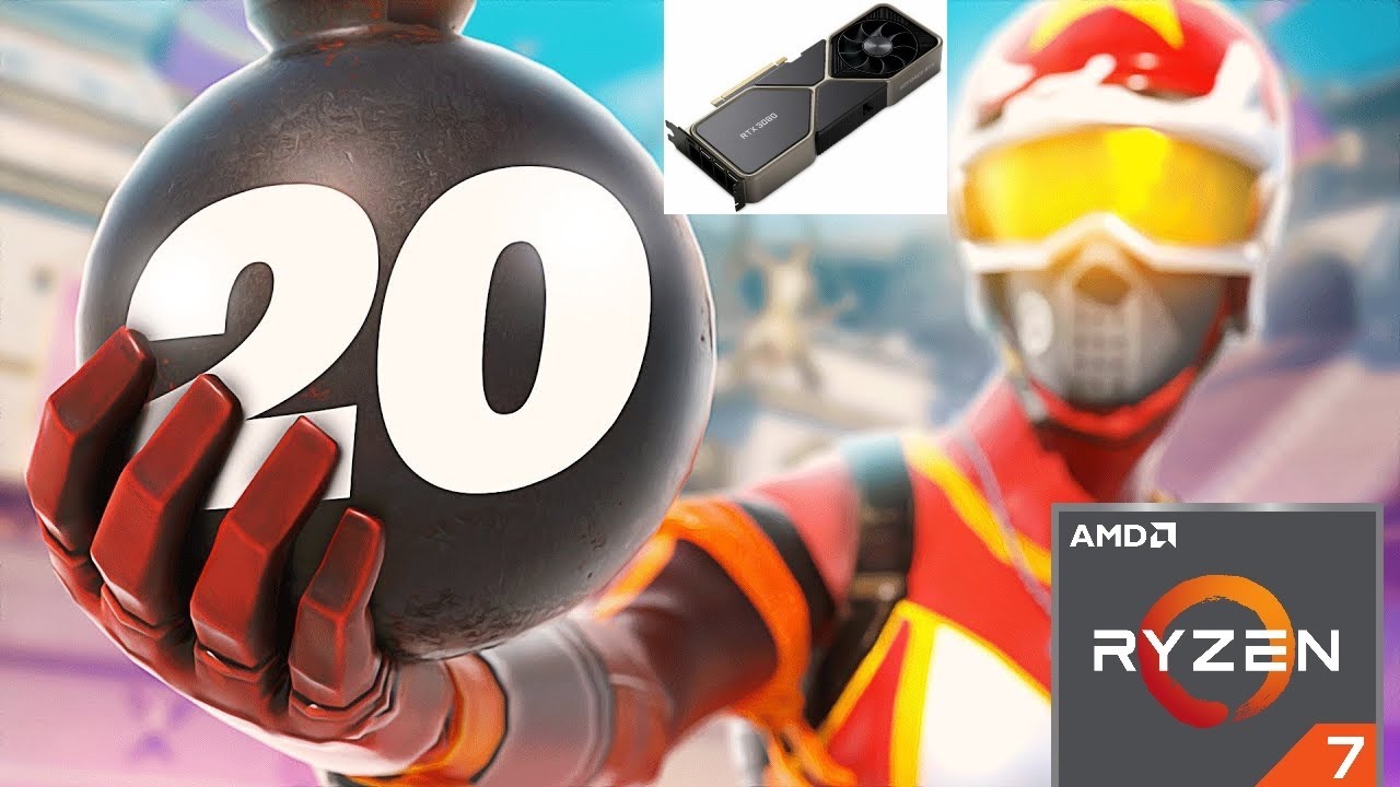 Fortnite Chapter 4 | RTX 3080 | Ryzen 7 5800X | 32GB 3200mhz | Performance Mode | Arena Mode 20