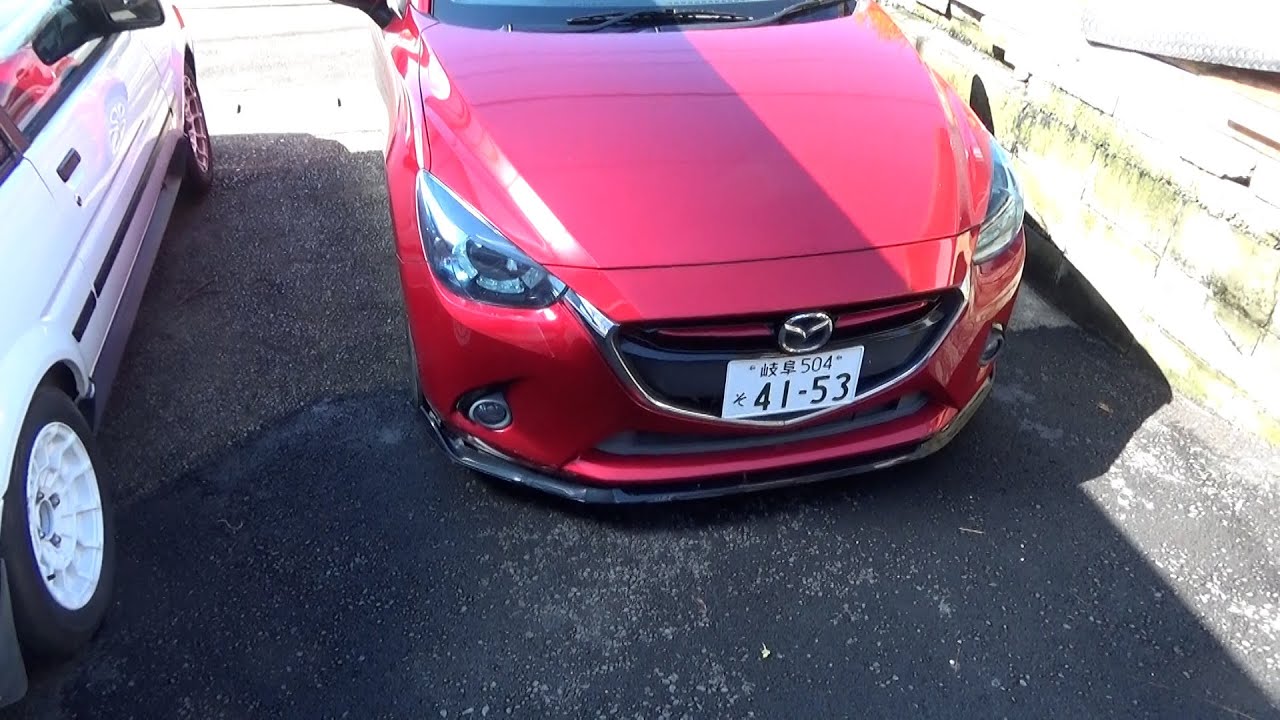 社用車デミオ、壊れた？