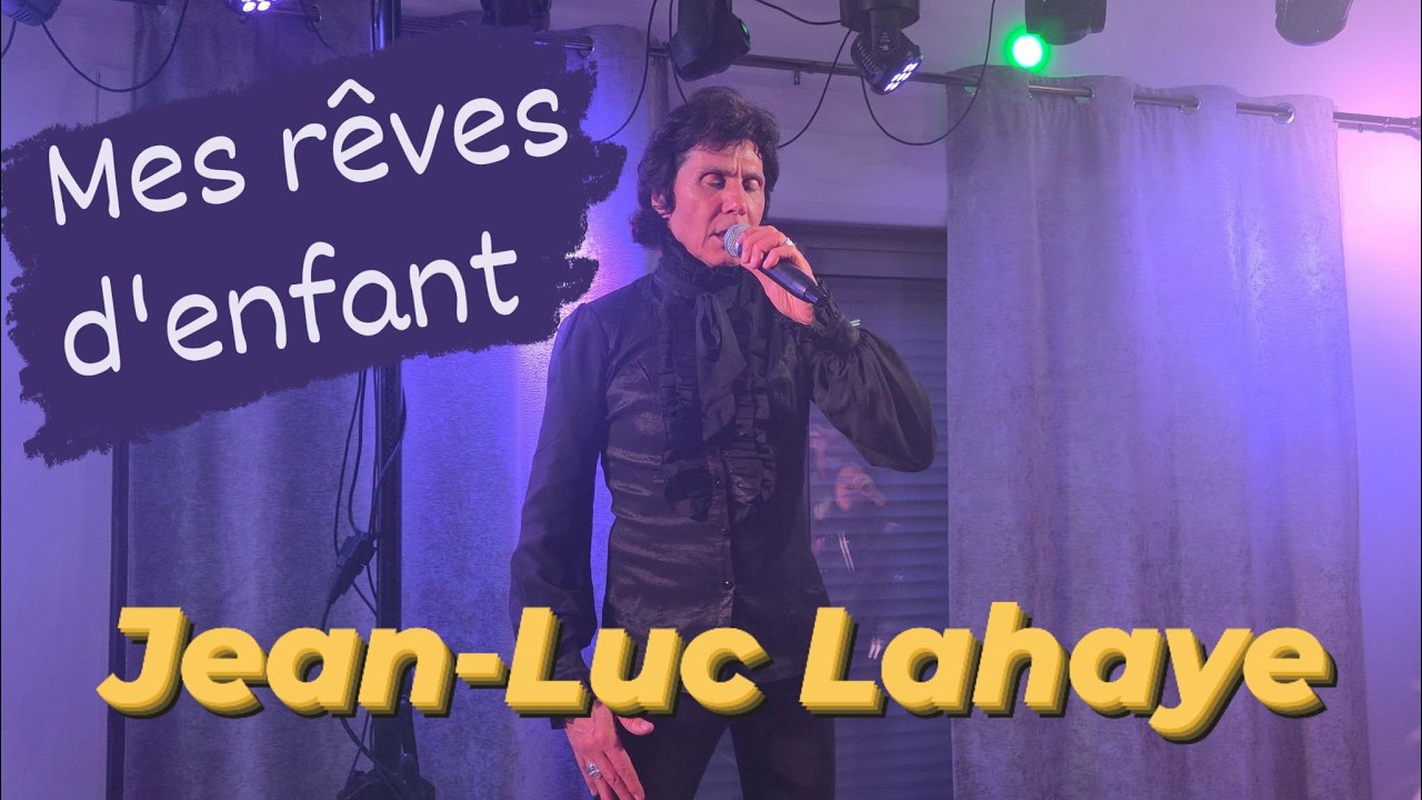 Jean-Luc Lahaye en Live_Mes rêves d'enfant (2026) Session inédite