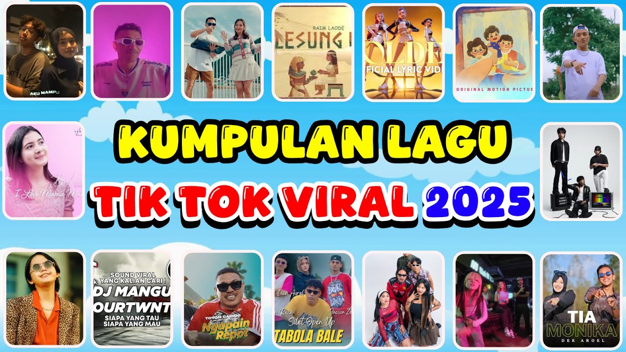 TEBAK KUMPULAN LAGU TIK TOK VIRAL 2025, ❤️❤️Stecu Stecu, Pica Pica, Tabola Bale, K Pop Demon Hunter