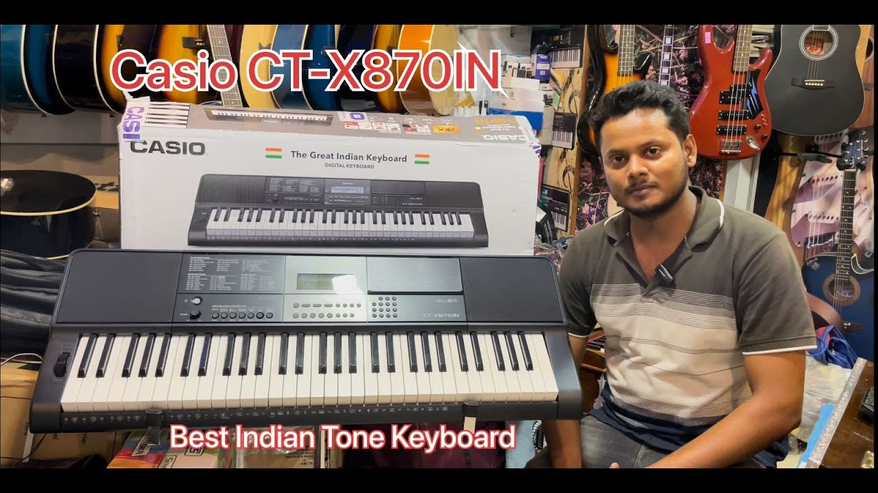 Casio Ctx 870in Keyboard Unboxing, Review, Price || Best Indian tone Keyboard