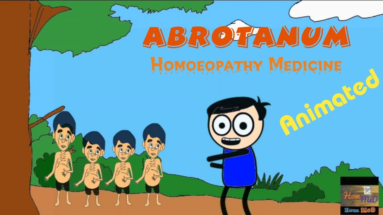 ABROTANUM Homeopathy Medicine - Allen's keynotes Animated Series - Materia Medica