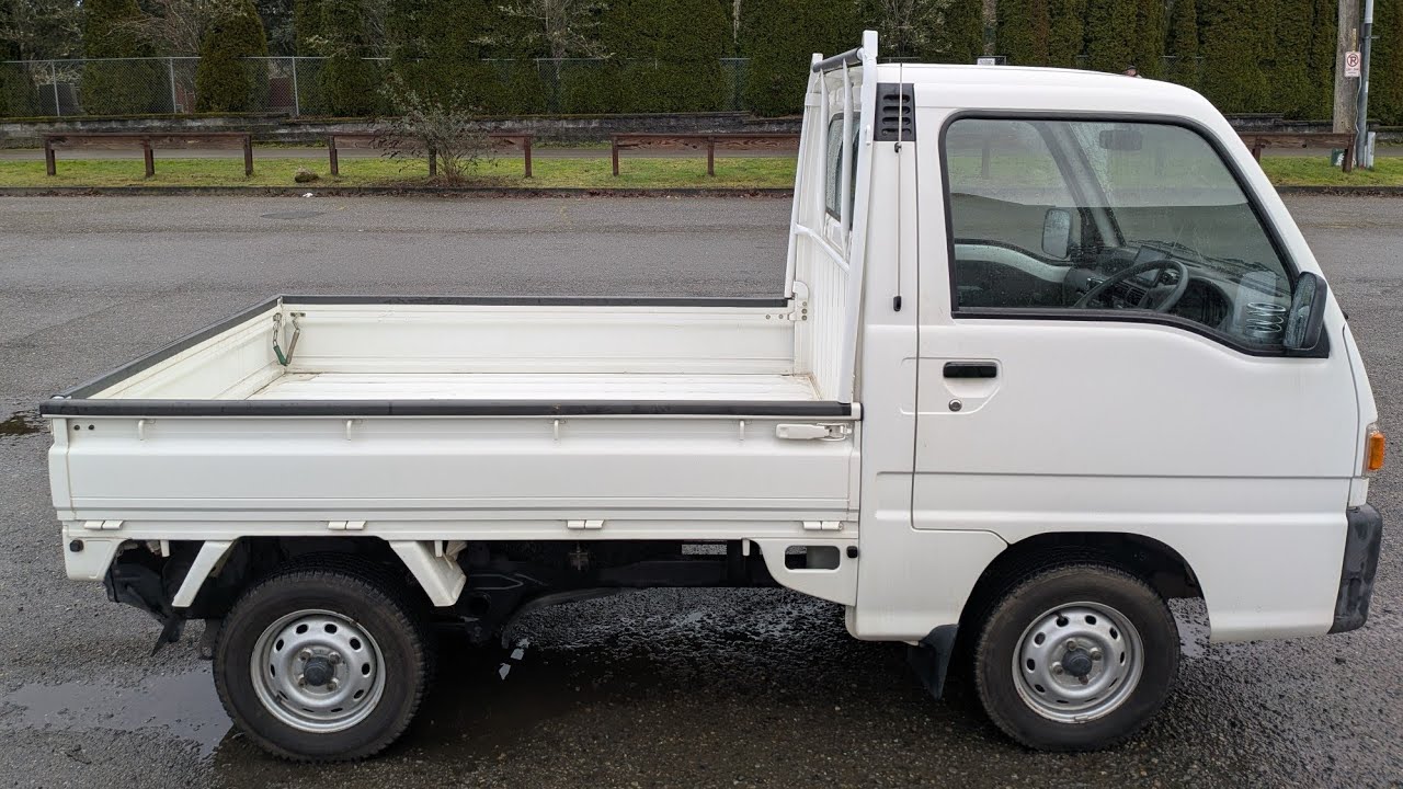 1996 Subaru Sambar Truck 4X4 KS4 EL 5MT with ONLY 8.5K MILES! SUPER CHARGER EFI