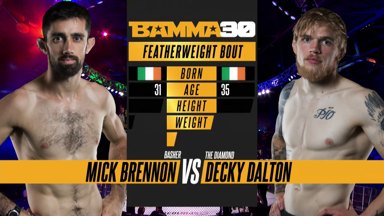 BAMMA 30: Mick Brennan vs Decky Dalton