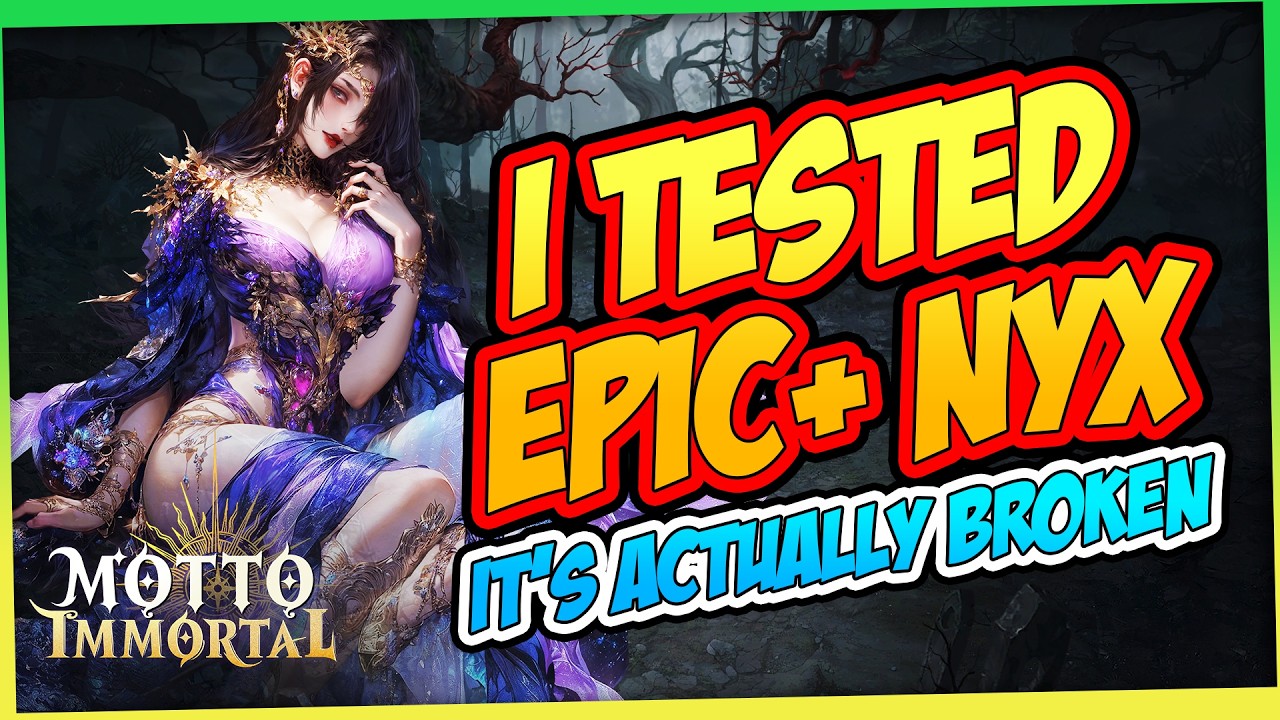 🔥I BUILD AN EPIC+ NYX… She’s Actually BROKEN!!! MOTTO IMMORTAL