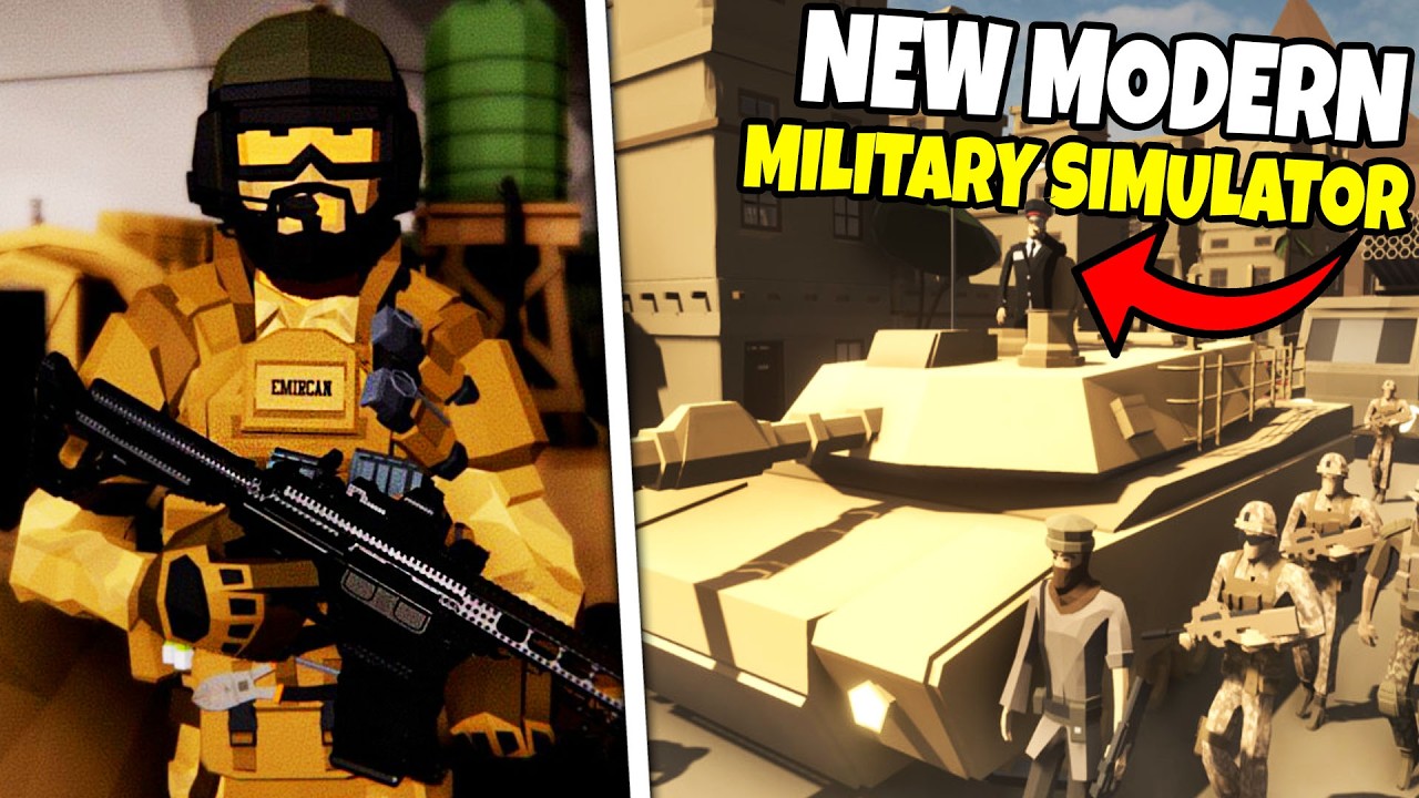 I Forced Myself to Play this NEW Modern MILITARY SIMULATOR!