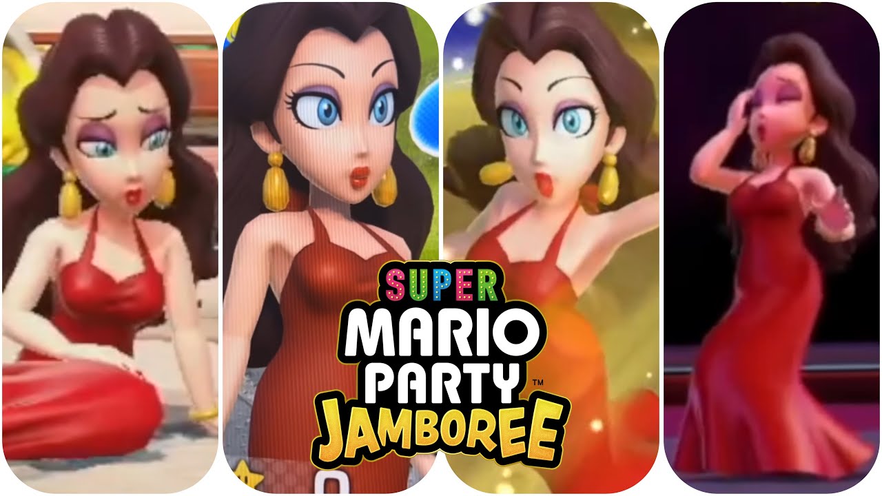 PAULINE: Voice/Animations in Super Mario Party Jamboree!