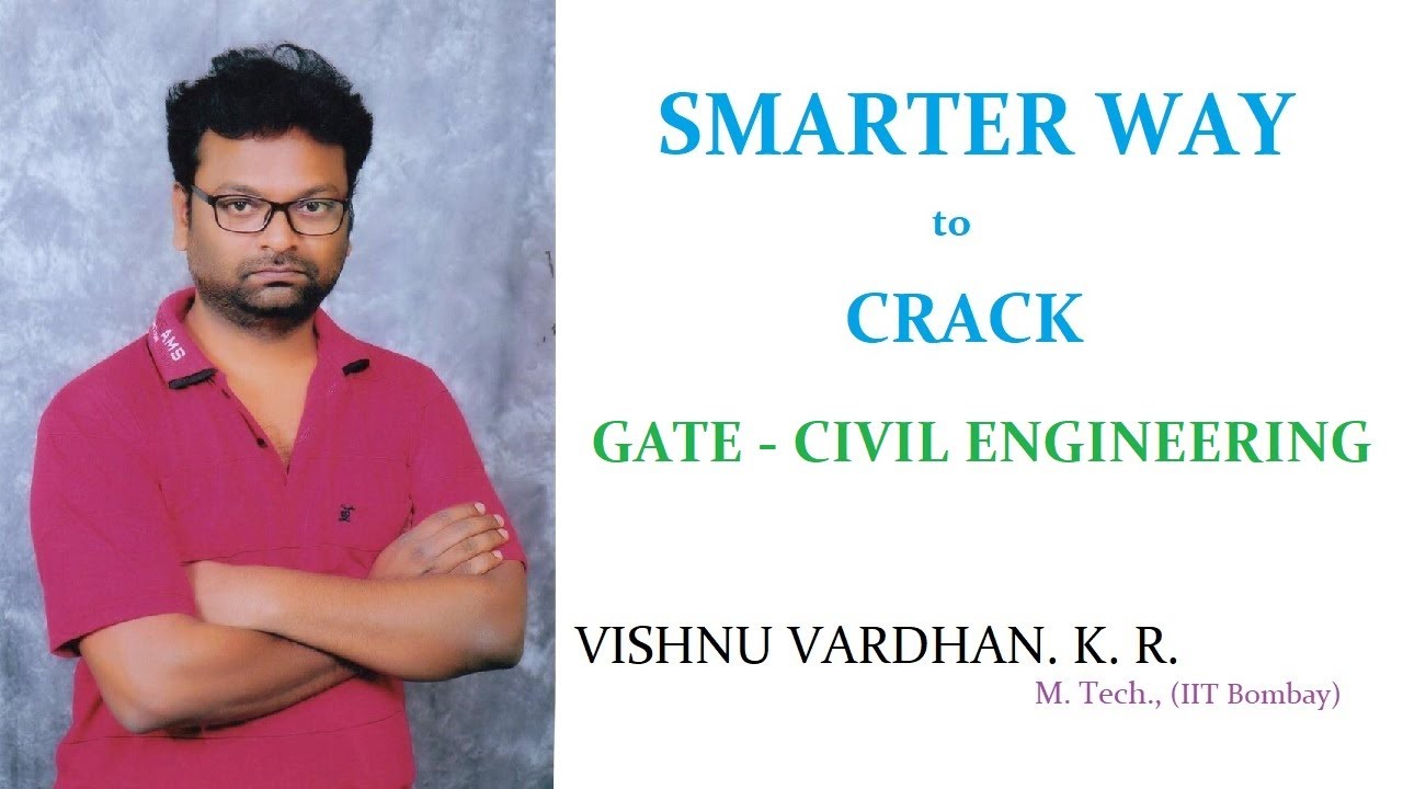 GATE Preparation Civil Engineering. How to qualify and score? Smart strategy and plan (Telugu)
