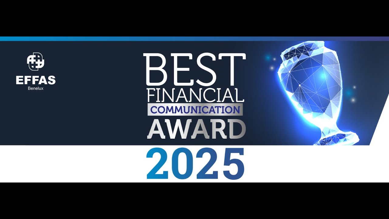 EFFAS Benelux Awards - Award for Best Financial Communication - 20 November 2025