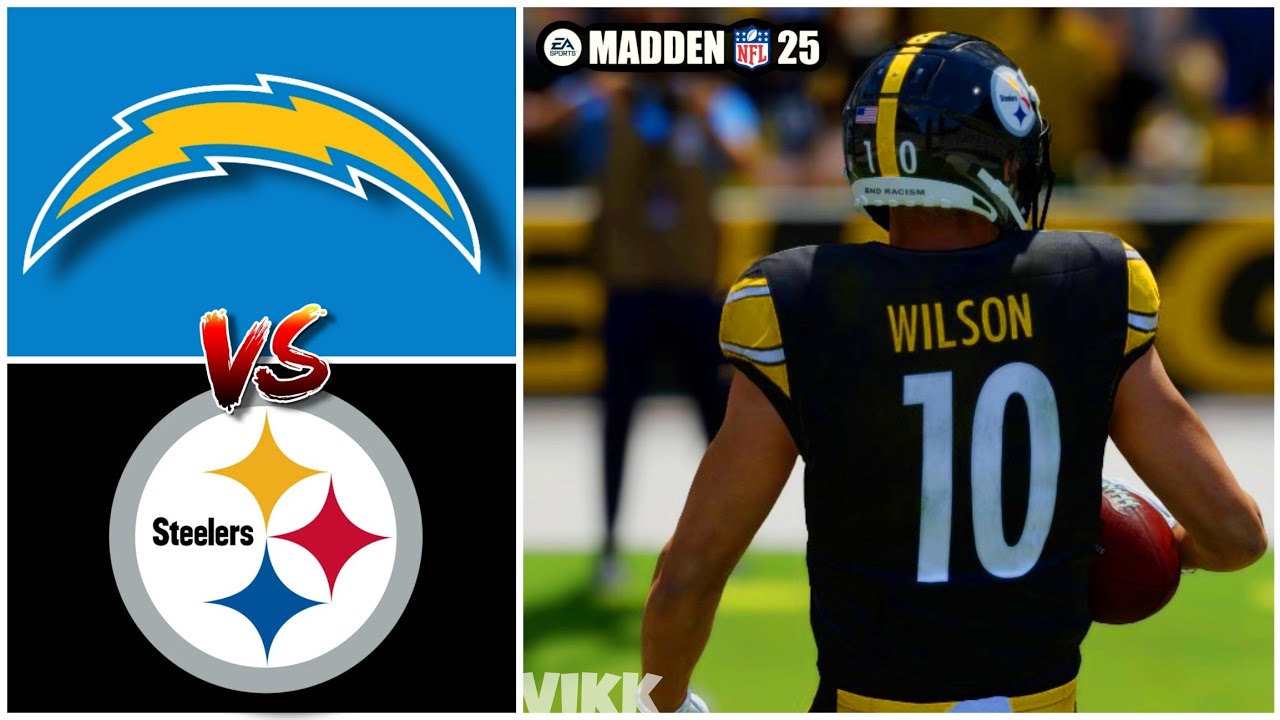 Chargers vs Steelers Week 3 Simulation (Madden 25 Rosters)