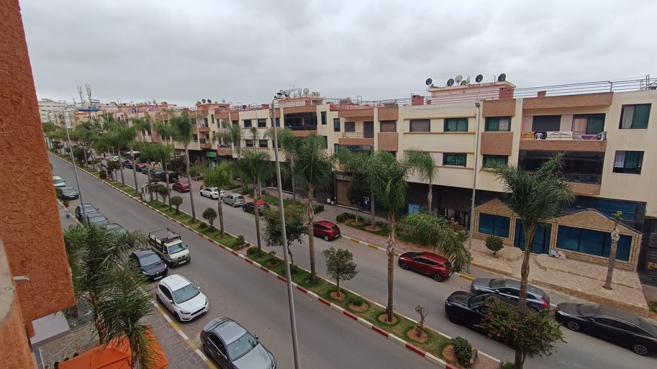 شقة للبيع في الطابق الثاني❤️ گراج سنسور موقع الوفاق تمارة ثلاث غرف نوم وصالتين✅👍