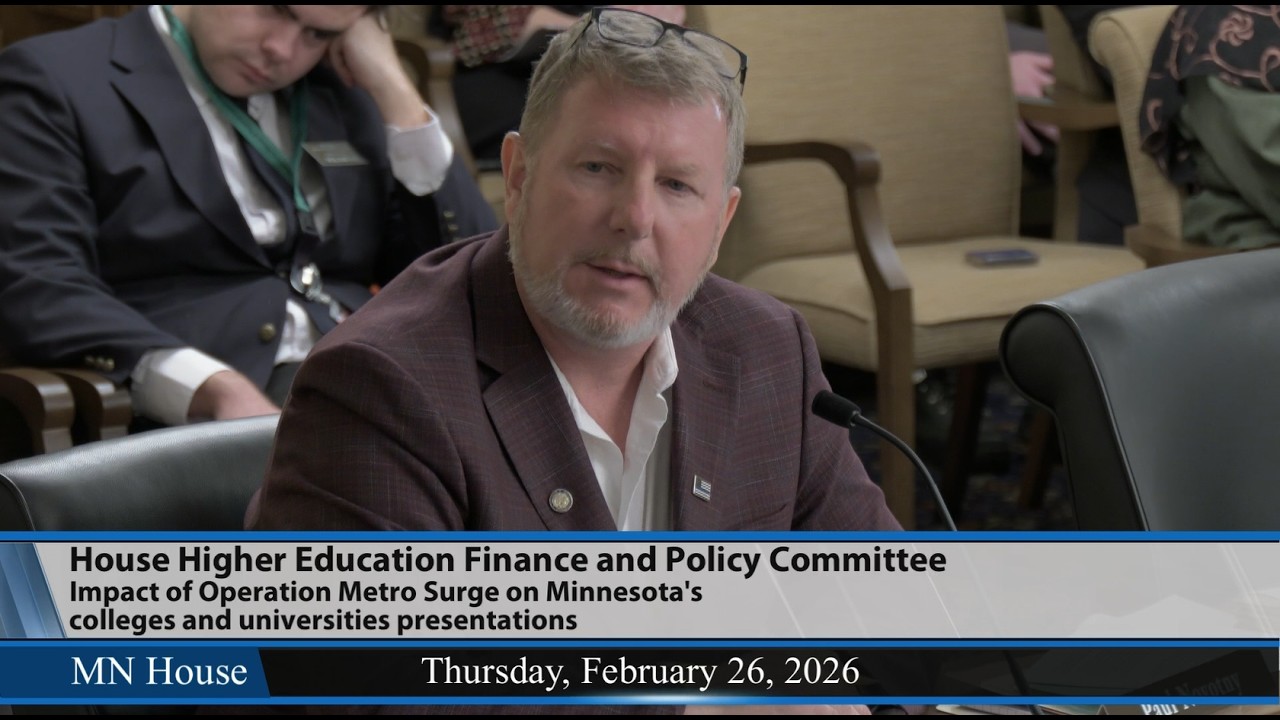 House Higher Education Finance and Policy Committee 2/26/26