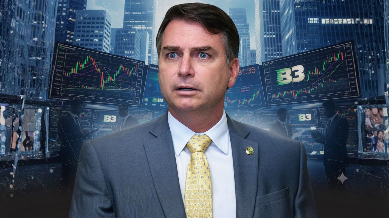 DESPREPARO DE FLÁVIO BOLSONARO EM EVENTO DO BTG CHOCA A FARIA LIMA! SENADOR É MAIS BURRO QUE O PAI