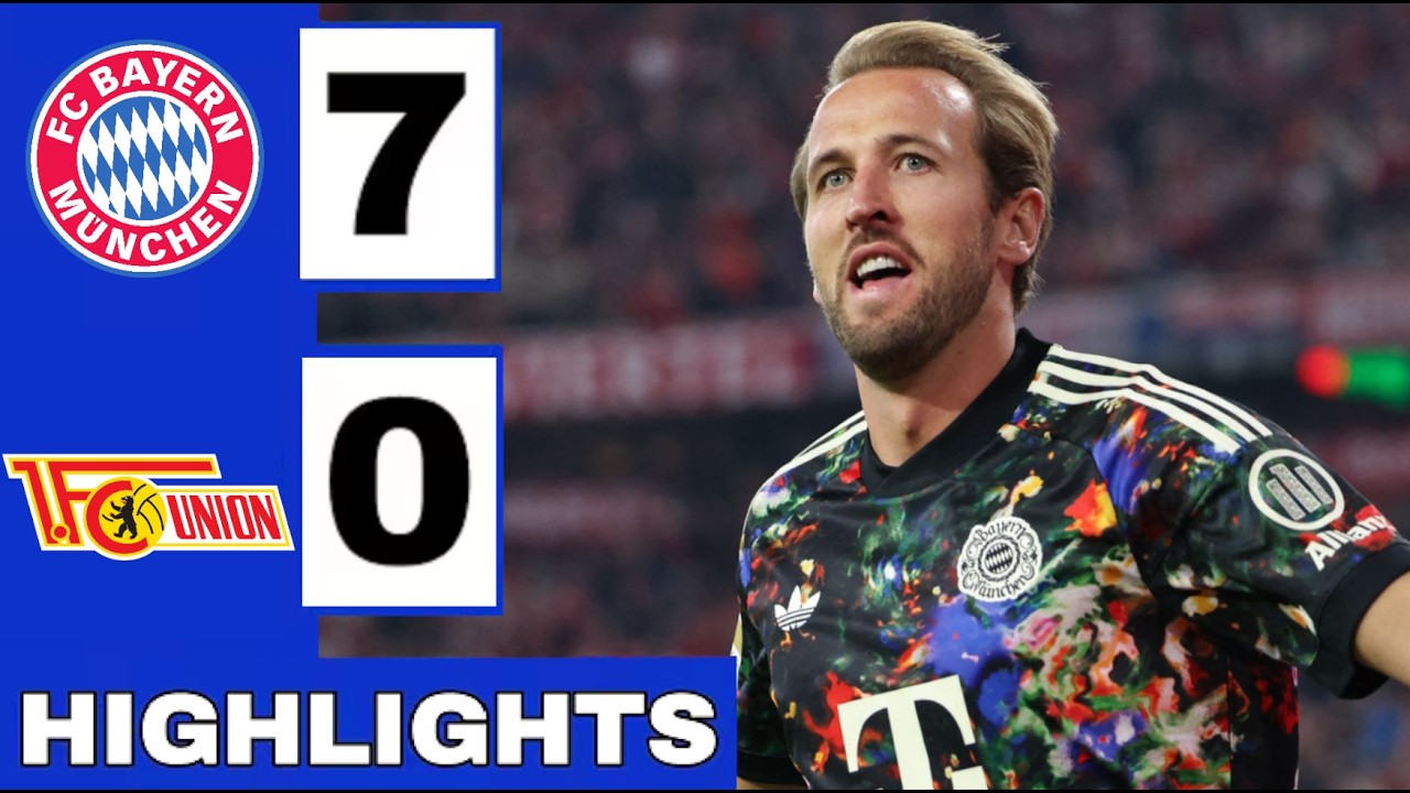 Bayern - Union Berlin 7-0 Highlights | Bundesliga 2026-27 | Bayern Munich Union Berlin