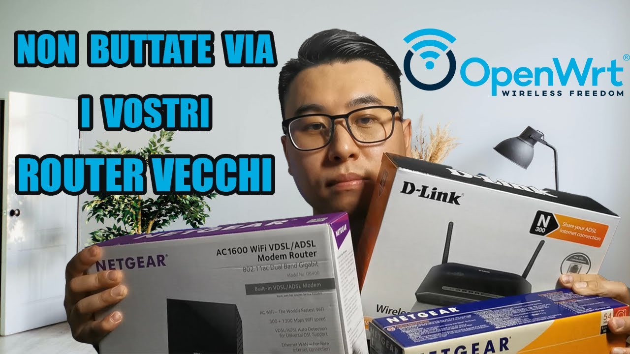 Ho dato NUOVA VITA ai miei ROUTER VECCHI con OPENWRT | Guida Installazione