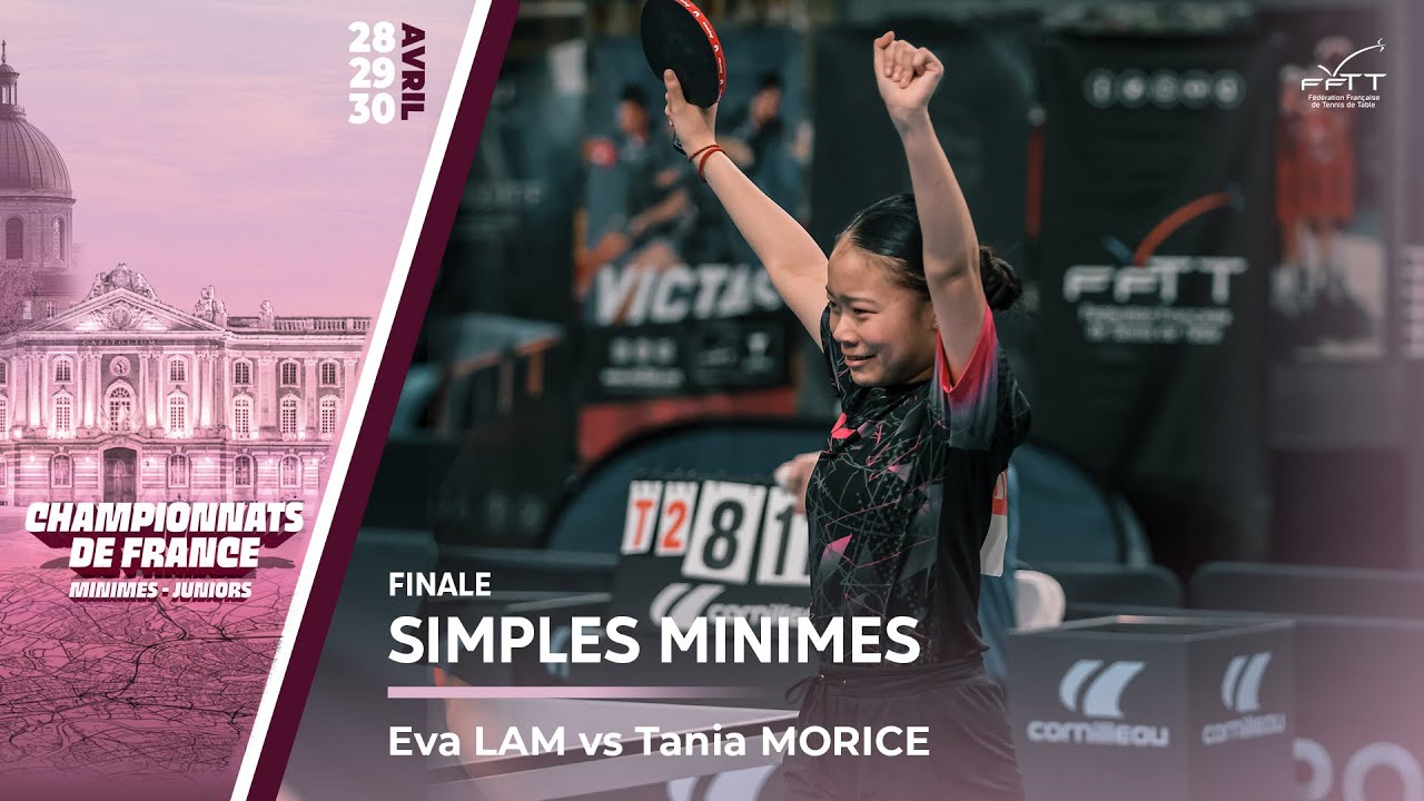 Eva LAM vs Tania MORICE | FINALE | FRANCE MINIMES 2023
