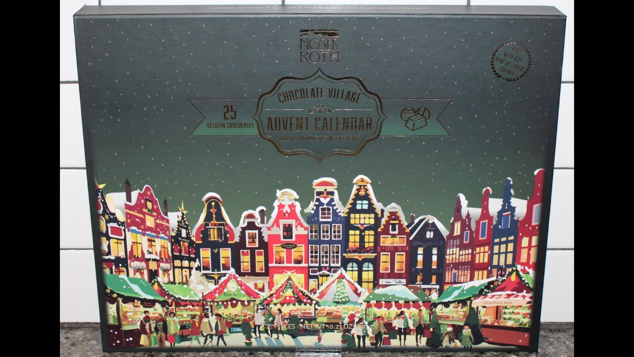Moser Roth (Aldi) Chocolate Village Advent Calendar Review