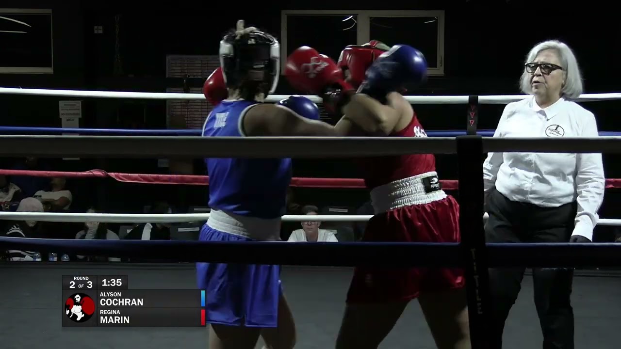 Regina Marin vs Alyson Cochran - Evening of Champs Bout 10 Presented by Destiny Boxing(Feb 15, 2026)