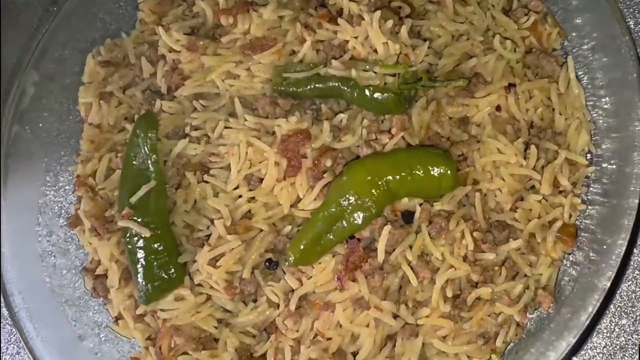 Delicious Qeema Pilao|keema pulao|pulao recipe |qeema wale chawal