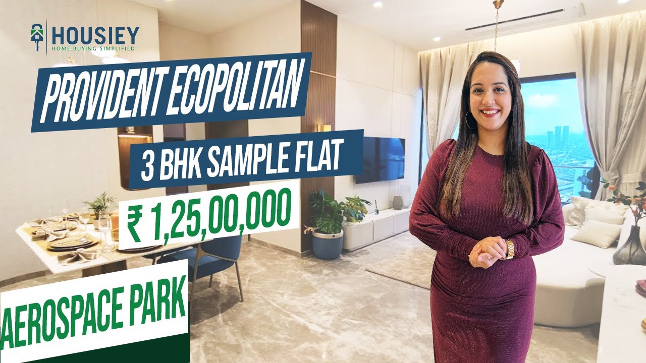 Provident Ecopolitan Aerospace | 3 BHK Sample Flat Tour | Provident Aerospace Park Bangalore