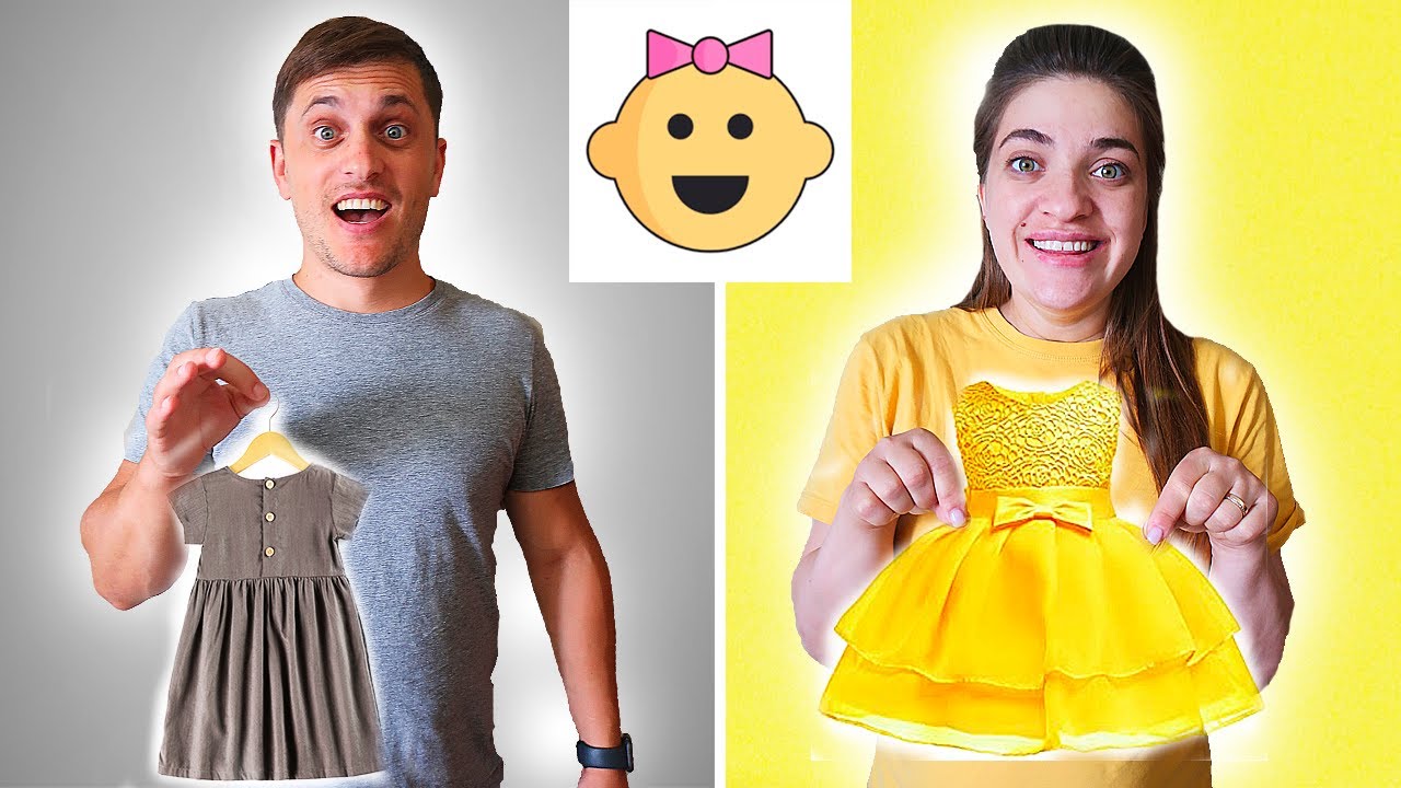 PROVOCAREA GRI 🤍- GALBEN 💛/ ALEGEM LUCRURI  pentru FETITA NOASTRĂ 👩‍❤️‍👨👧🏼